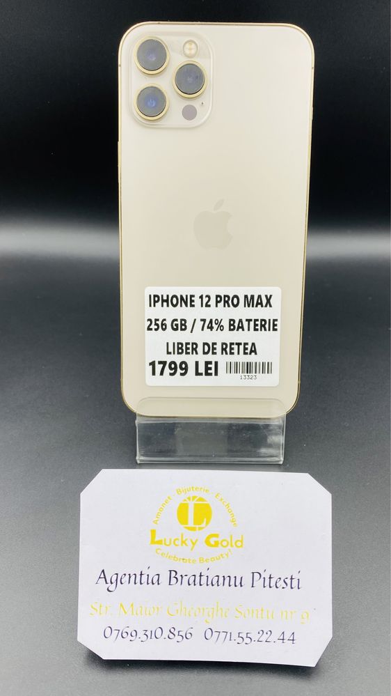 Iphone 12 Pro Max 256GB/74% Baterie cod produs 13323