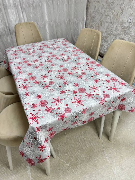Скатерть из турецкого материала Дак