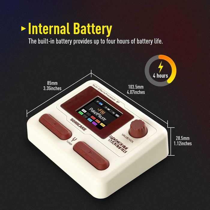 Sonicake Pocket Master QME-10 – мултиефекти процесор в джобен формат