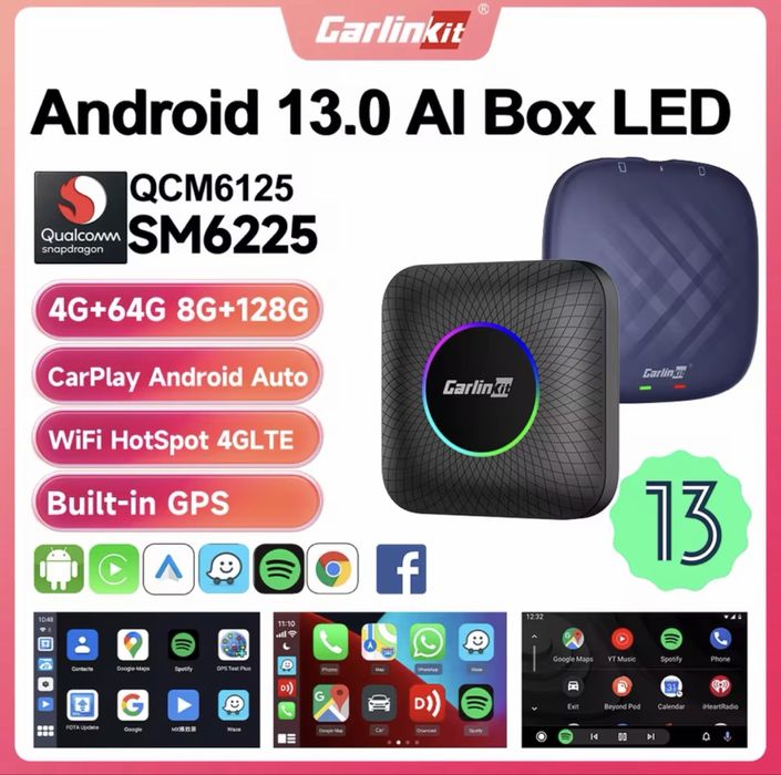 Carlinkit Ambient Apple carplay Android auto