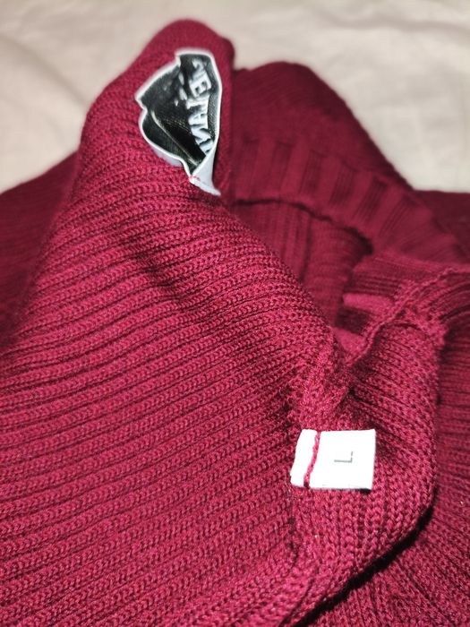 Pulover Stone island mărime L bărbați casual bumbac 100% vișiniu rapid