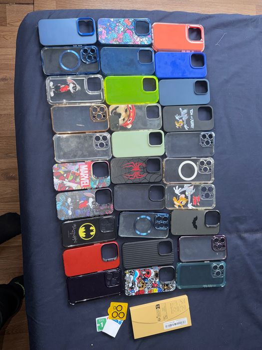 сет кейс+протектор за Айфон 15 про