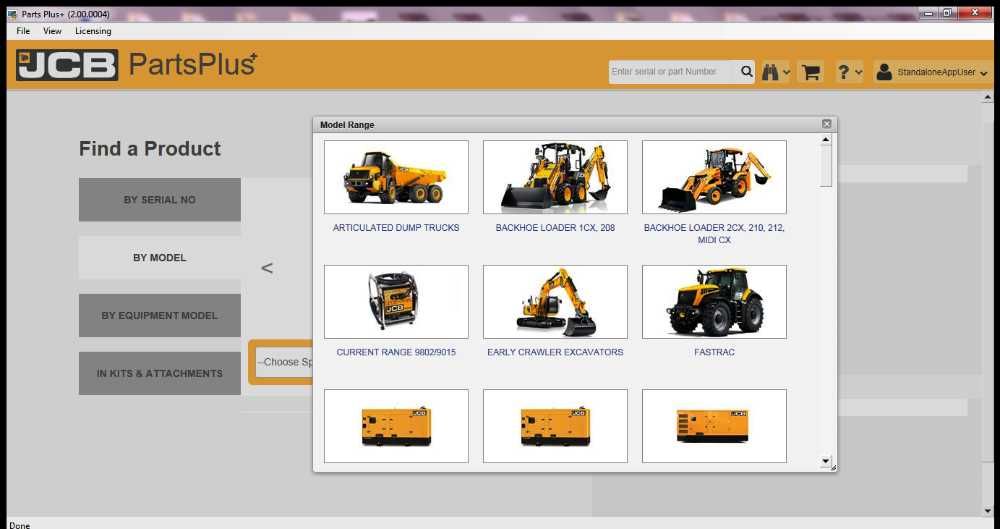 JCB Parts Plus + Service Manuals 07.2017