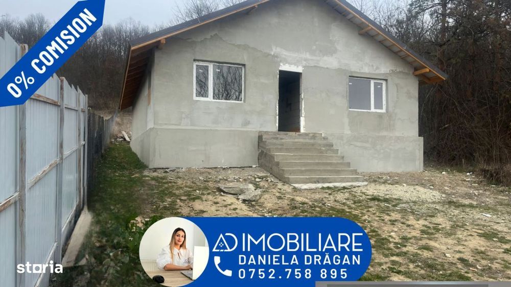 Casă pe parter, într-o zonă liniștită – Bâlteni, Vlăduleni