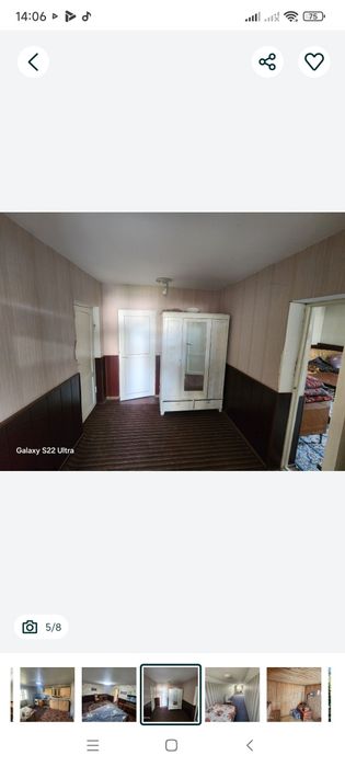 Продается дача 6 соток. 3 ком.( Газалкент)   55000 уе