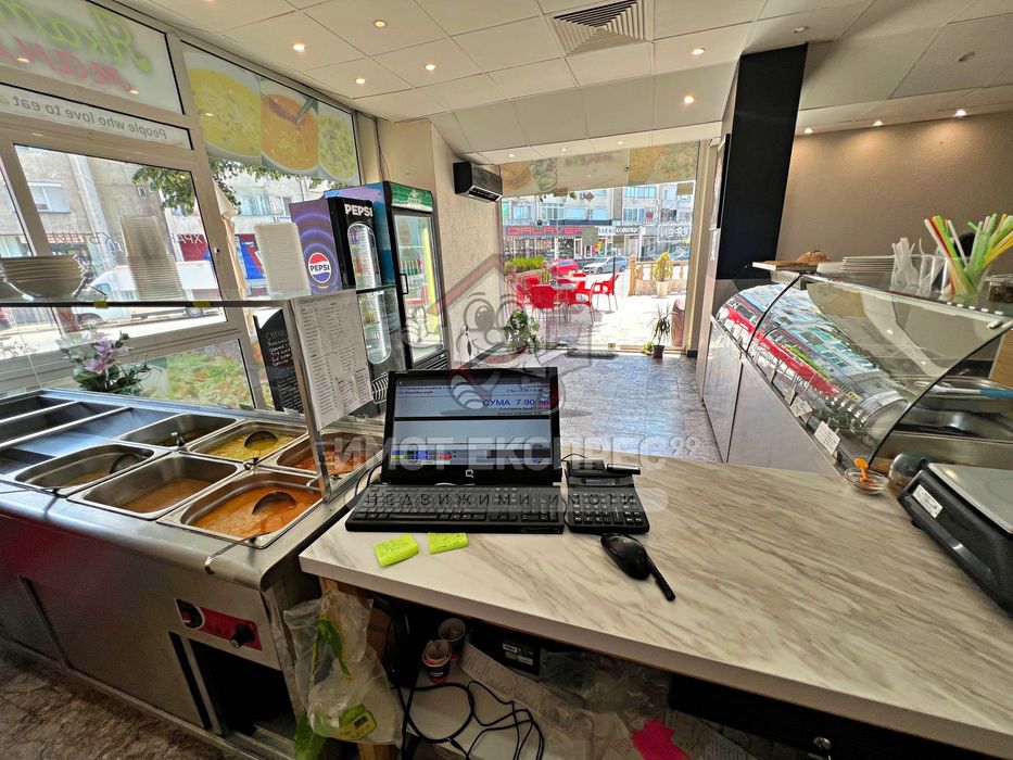 Заведение за бързо хранене, с оборудване, разработен бизнес