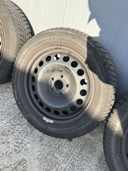 Jante Opel Astra K cauciucuri iarna Bridgestone Blizza 205/55/16 DOT19