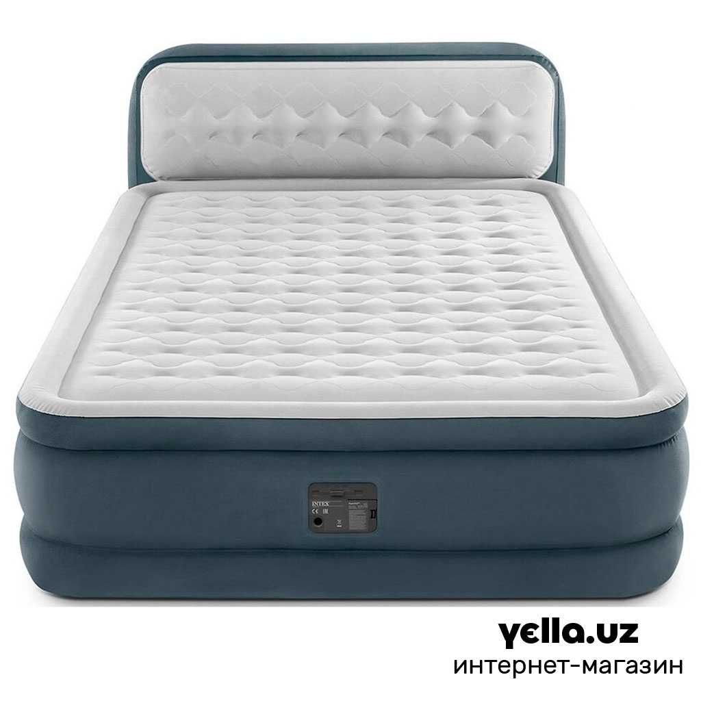 Новая надувная кровать Intex 64448 "Ultra Plush" (152х236х86) до 272кг