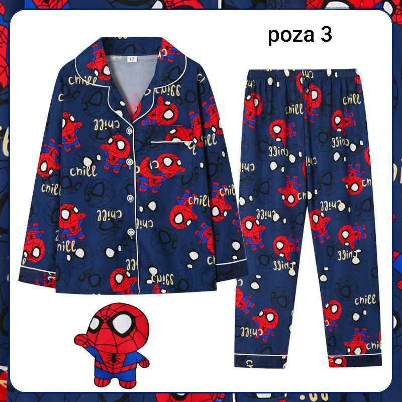Pijama copii Spider-Man