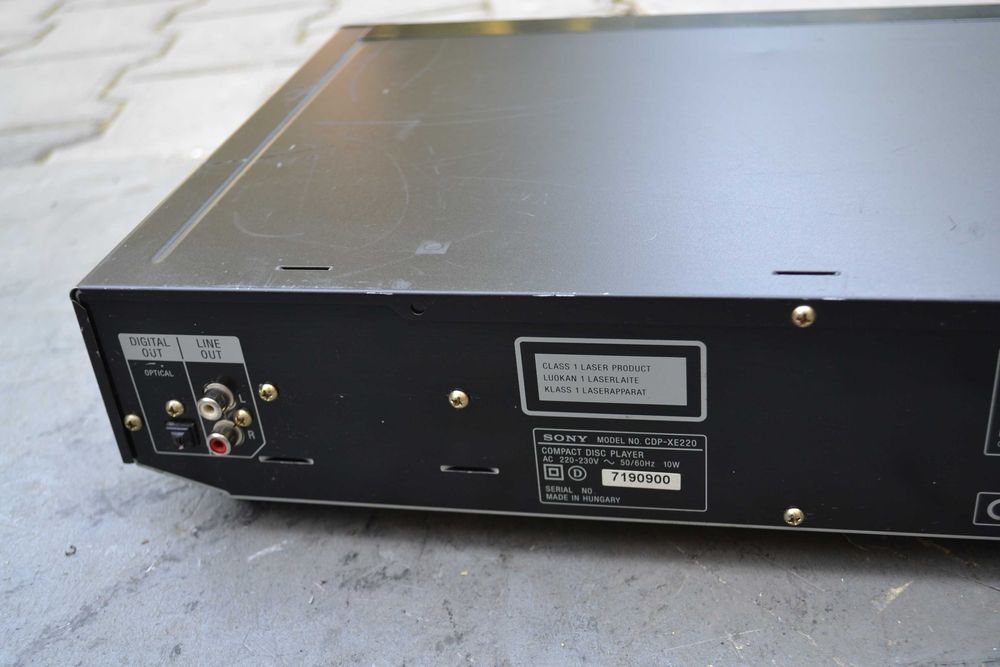 Cd player Sony CDP XE 220