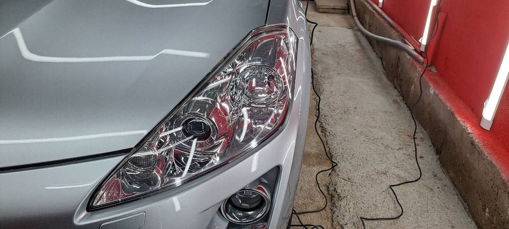 Полиране на Автомобили и фарове.