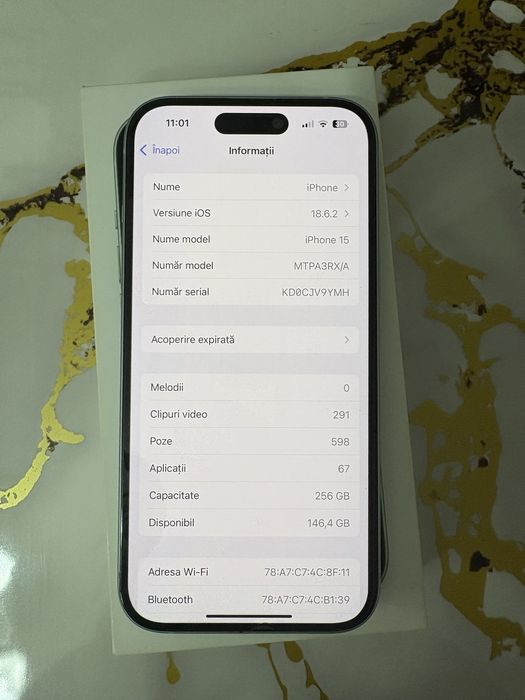 Iphone 15  Green 256 GB