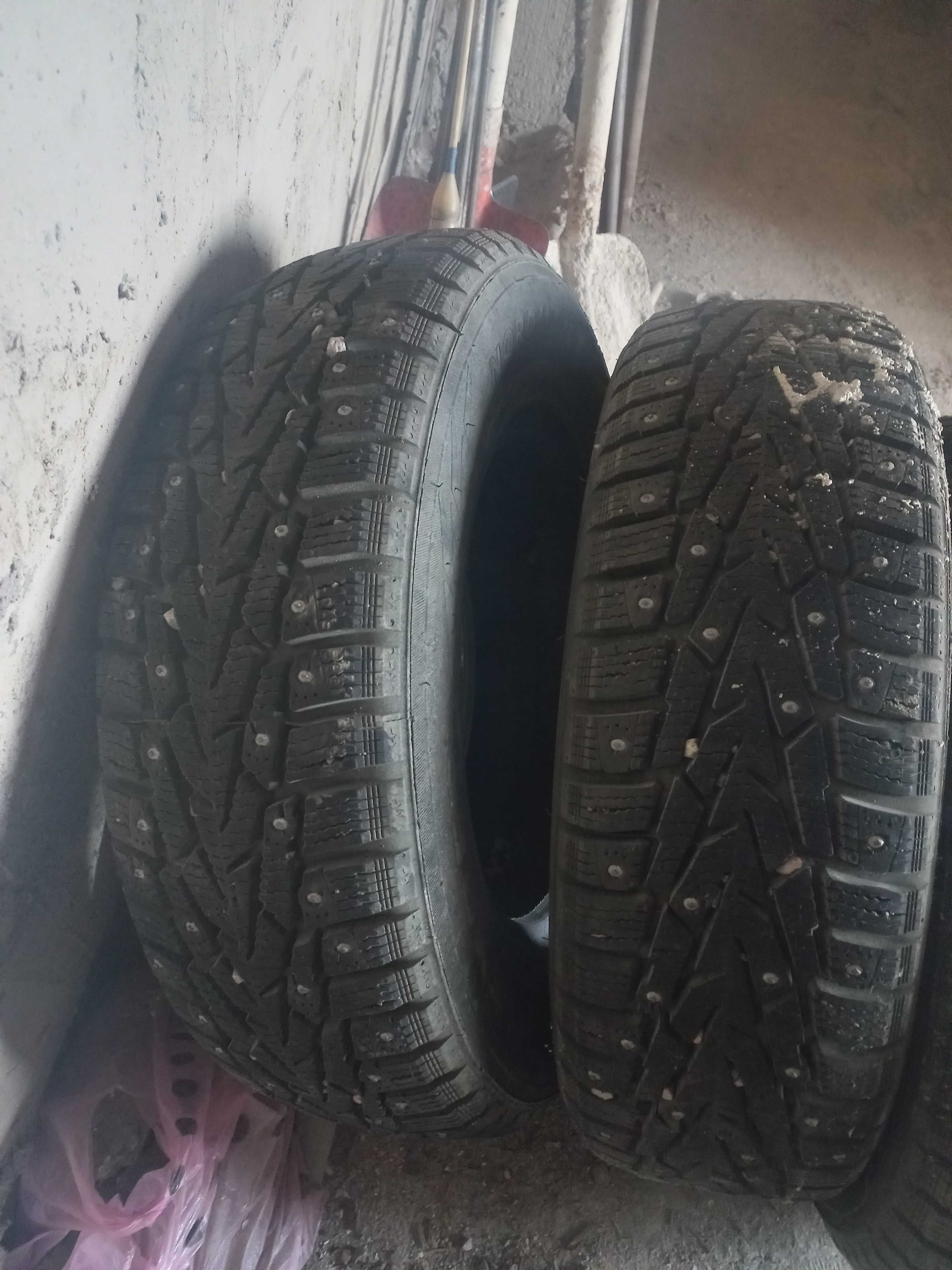 Шины,nokian nordman 185/70,R14 92T с шипами