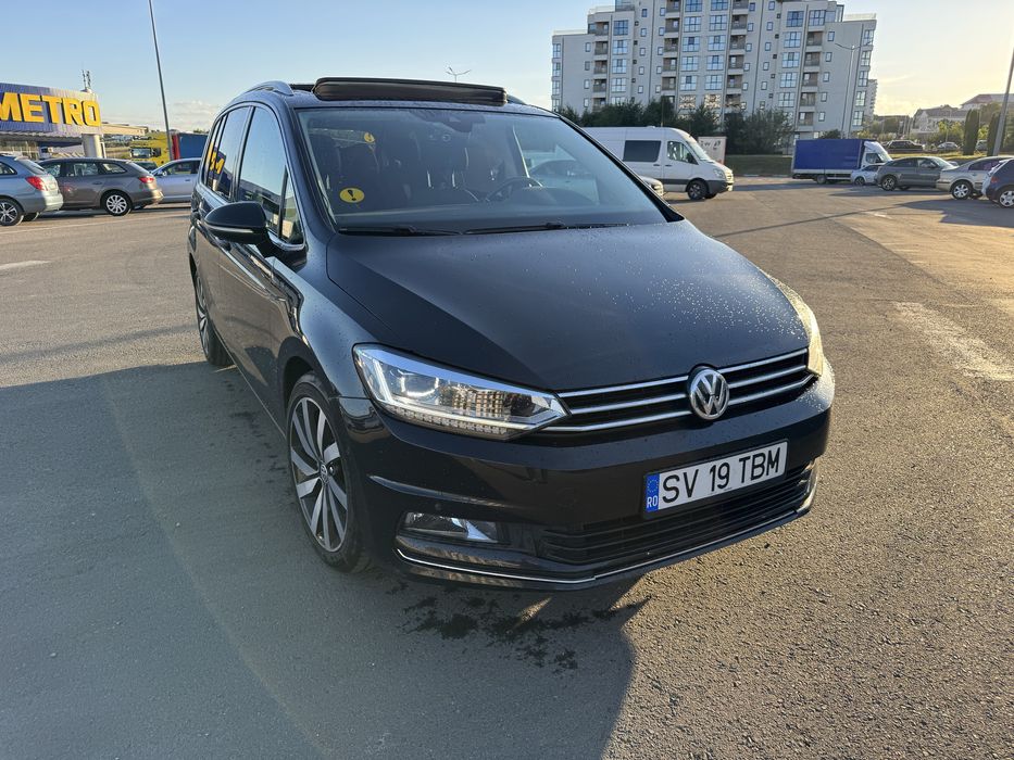 VW Touran HighLine 2.0TDI - BlueMotion - DSG - 150cp - 2017 - 7 locuri