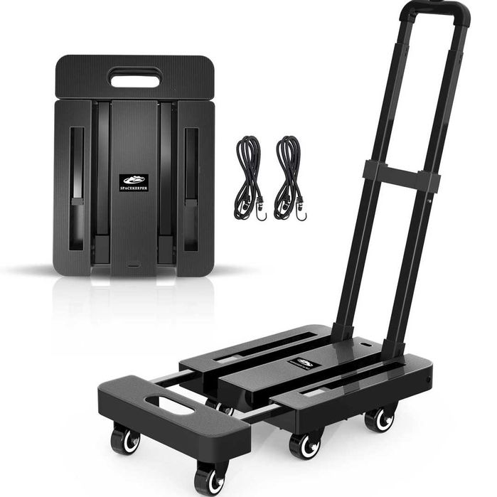 Carucior pliabil, cu 6 roti, sarcina maxima 227 kg