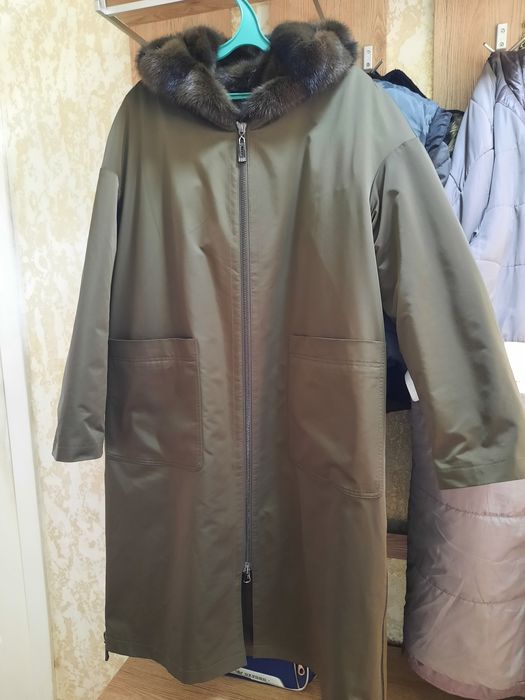Зимняя куртка с норкой