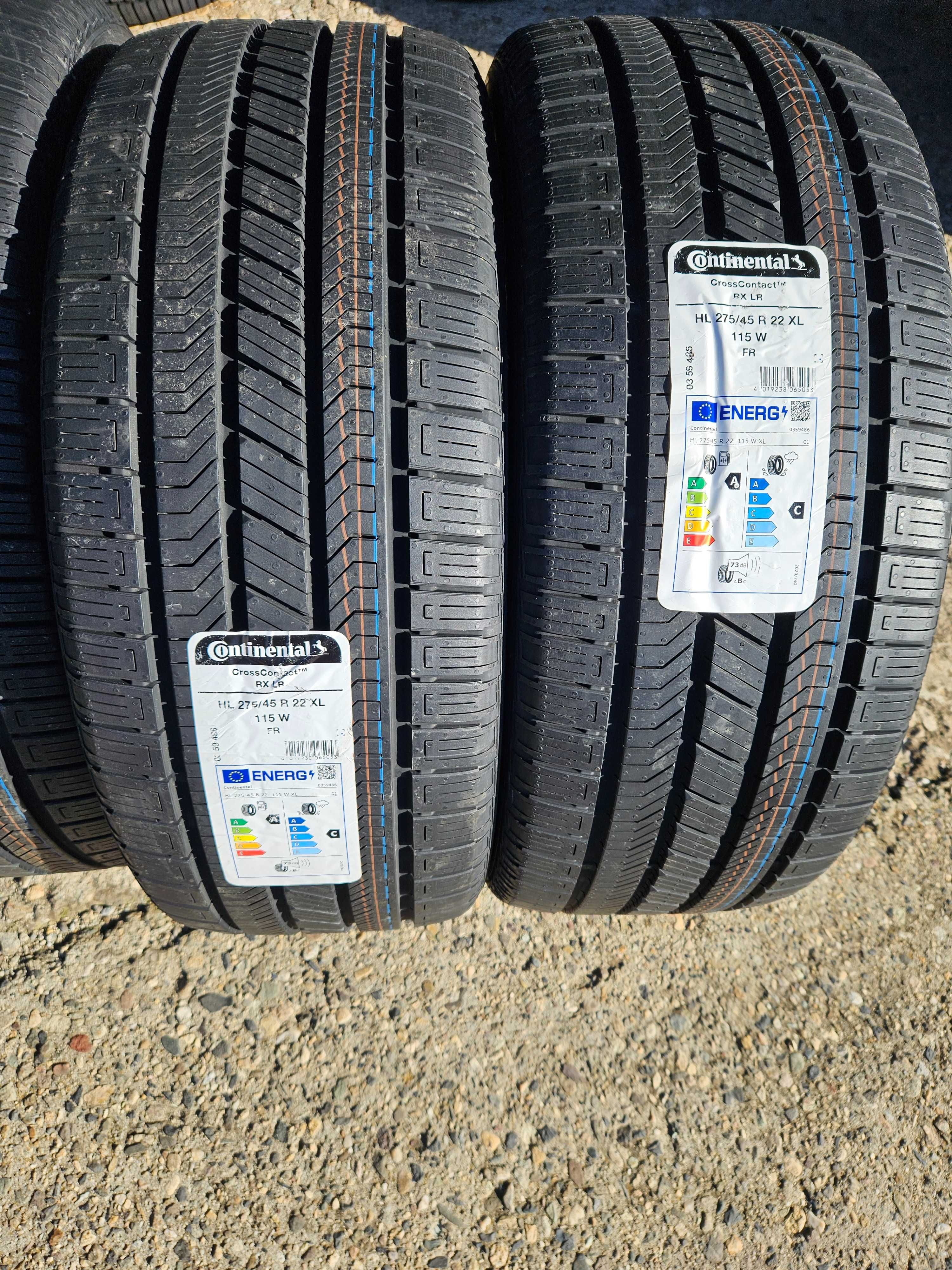 4Нови гуми 275/45R22 Continental CrossContact RX LR FR XL 115W DOT2024
