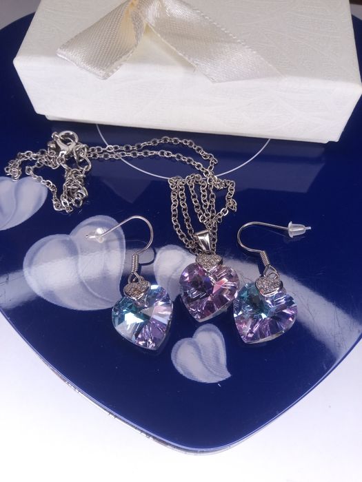 Комплект колие и обици