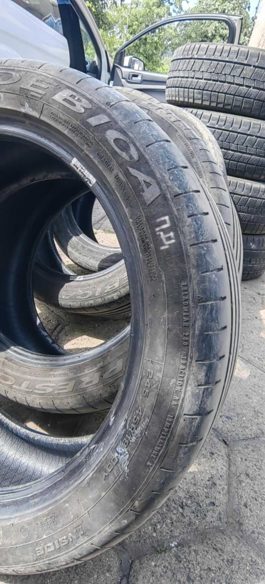 4 броя летни гуми DEBICA 18-ки 245/45R18