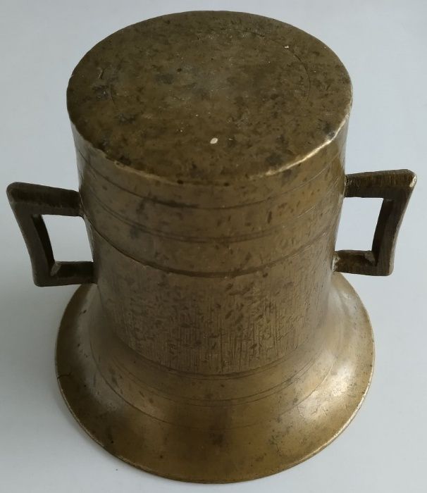 Lot Mojar si Pistil vechi bronz