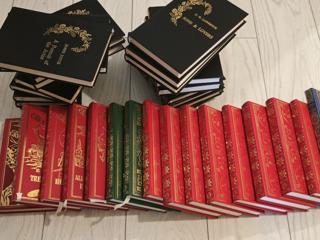 Colecție Mari clasici, Engleza, Prietenii Cartii, Cartonate, 39 vol, L
