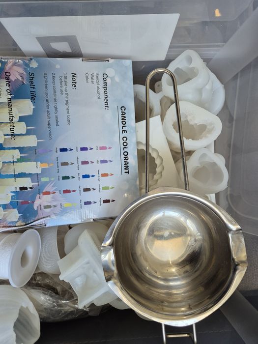 Matrite din silicon pentru lumânări