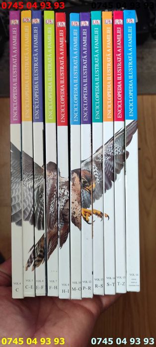 carte carti colectia cotidianul enciclopedia ilustrata familiei 11 vol