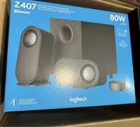 Logitech 2.1 Z407, 40W RMS, wireless, sigilat, transport inclus