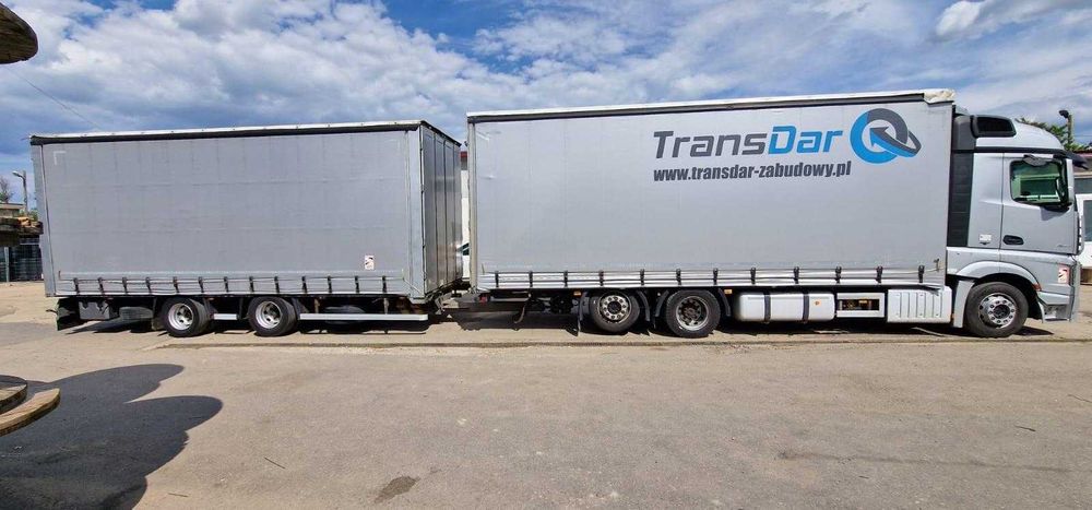 Jumbo Tandem MERCEDES ACTROS 120mc EURO6