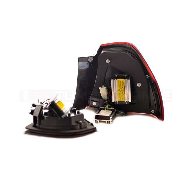 Stopuri LED Light Bar LCI Design BMW E90 (2005-2008) Rosu Inchis