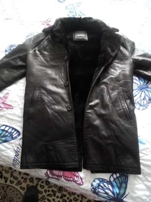 Мужской куртка мех овчина