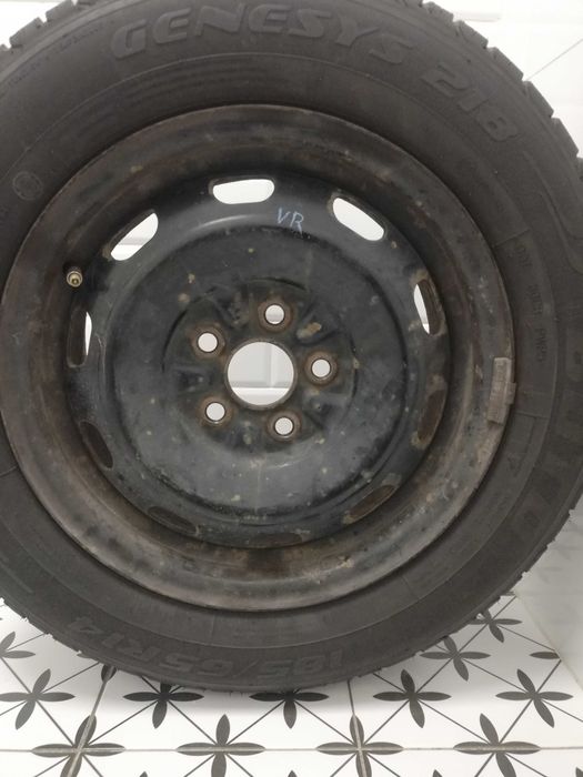 Желязна джанта 14" с нова гума Boto, подходяща за резервна.