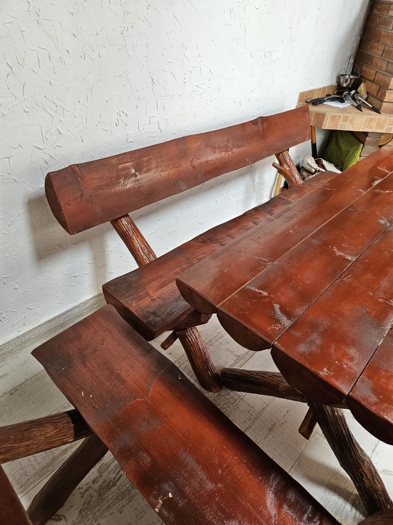 Set mobilier rustic terasă/grădină