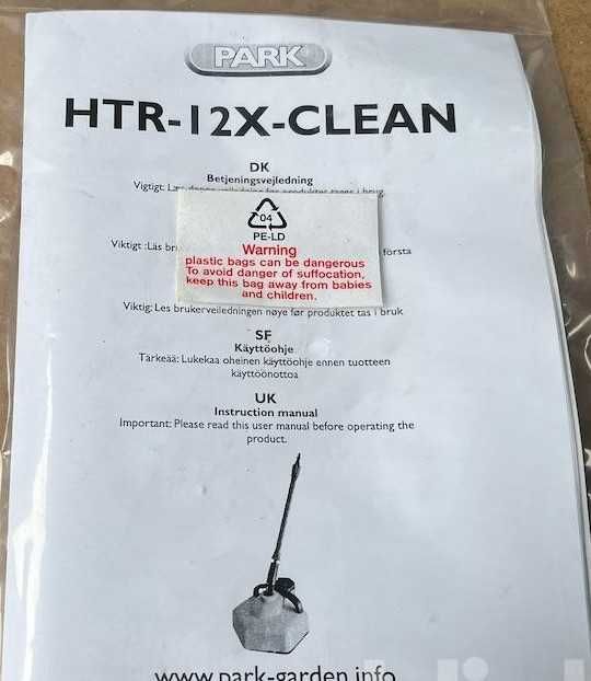 Dispozitiv / perie de curatat terase, suprafete mari, cuplaj Universal