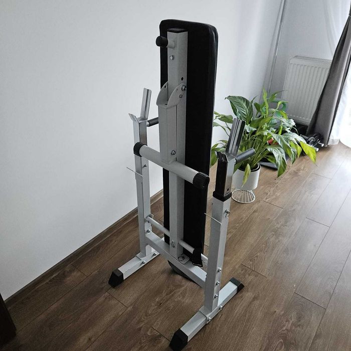 Banca fitness multifunctionala pliabila, piept, flotari paralele