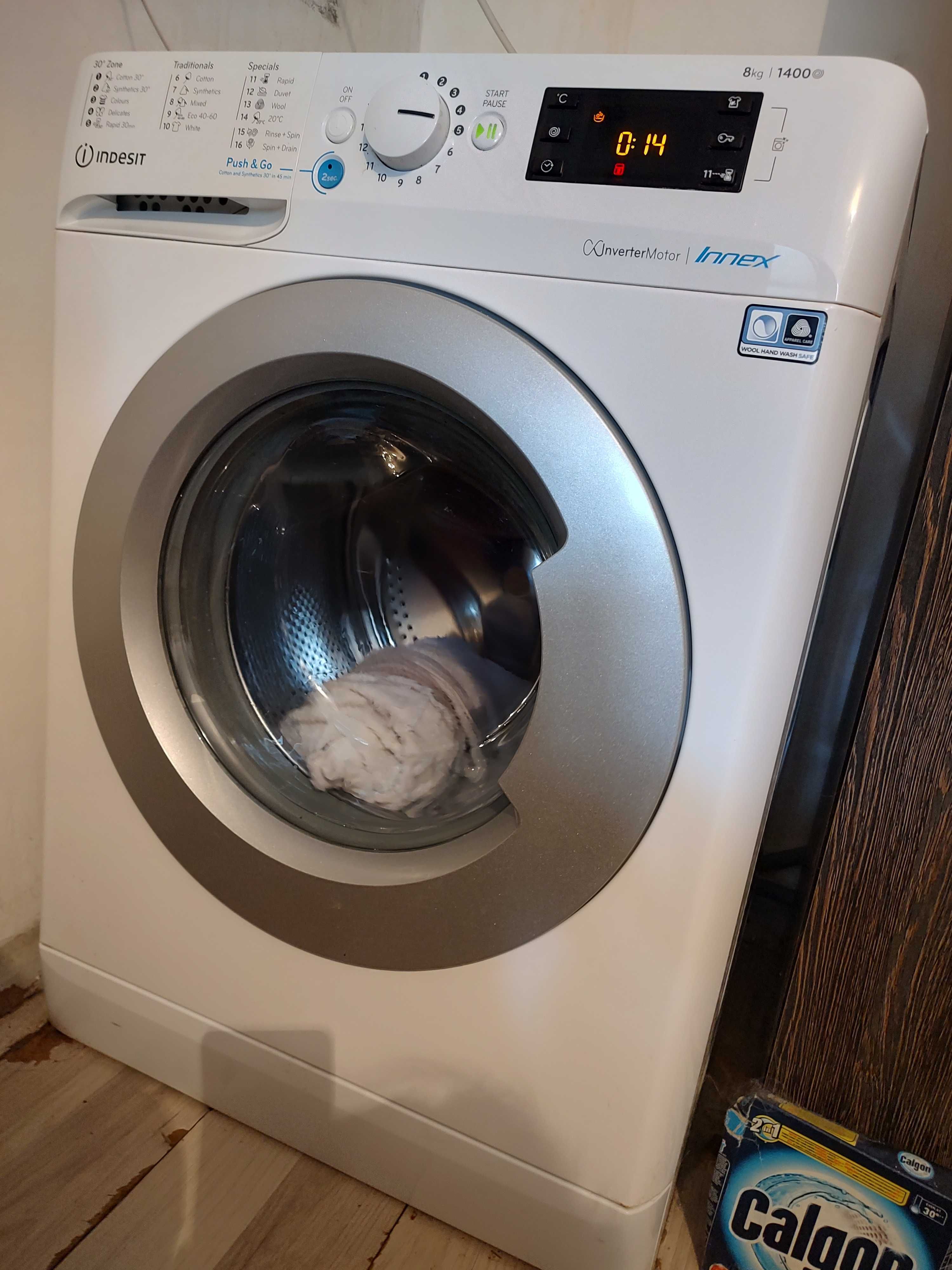 Пералня INDESIT - 8 kg , 1400 оборота