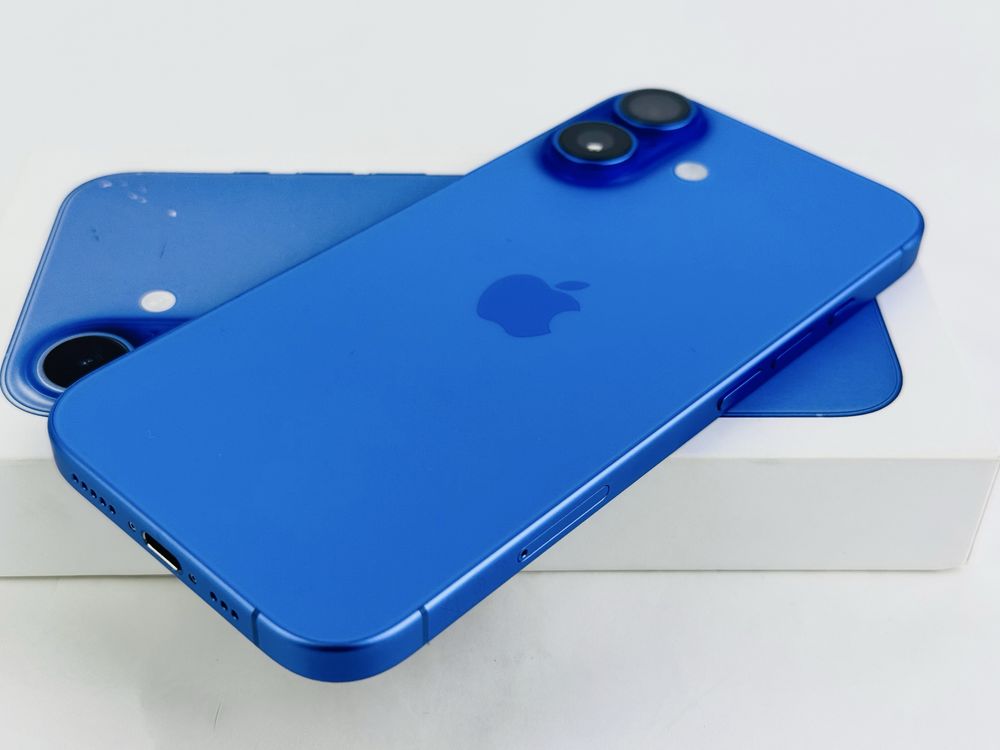 Apple iPhone 16 256GB Ultramarine 100% Батерия! Гаранция!