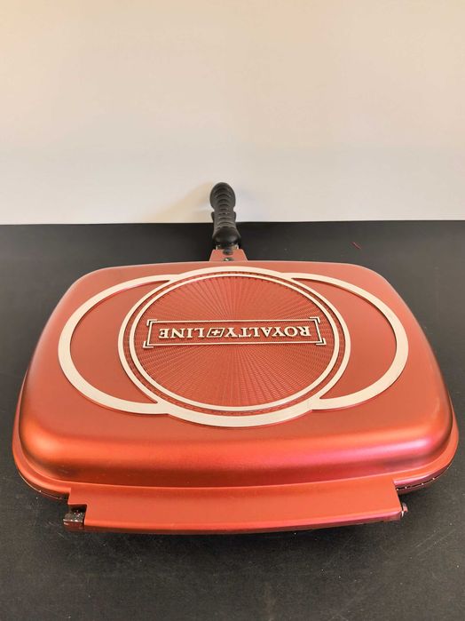 Tigaie grill dubla 32 cm Royalty Line 199 lei
