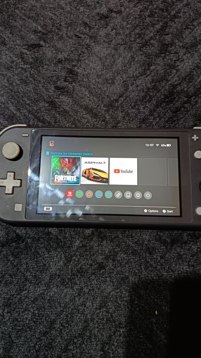 Nintendo switch lite gri