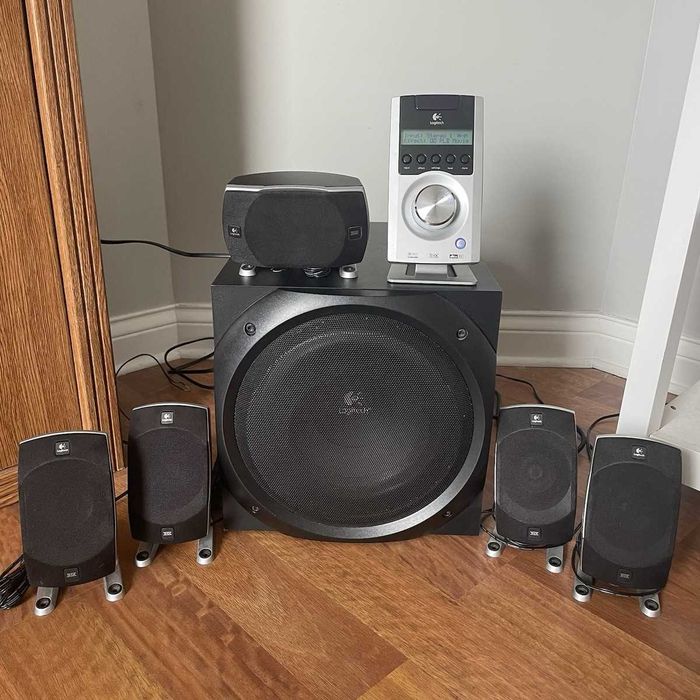 Logitech-z 5500 Домашно кино аудио система