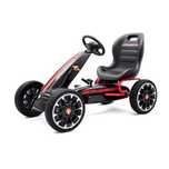 Kart cu pedale, pentru copii 3-9 ani, de la Fiat Abarth, cu roti moi