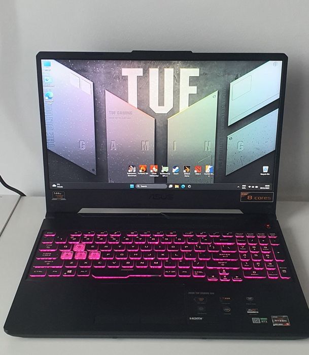 Asus A17 4800H, GTX 1660TI, 16GB, 512GB, 144Hz, 17'