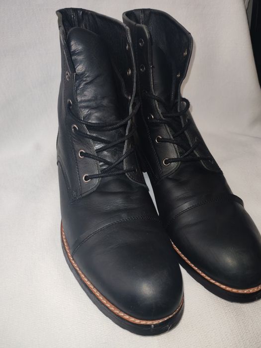 Стилни мъжки боти от естествена кожа US Star Core №44