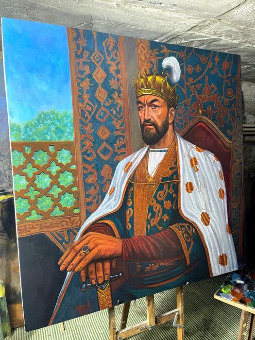 Amir Temur Портрет Kartina Картина