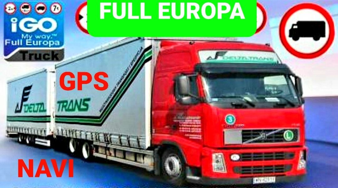 Navigatie gps CAMION-TIR-BUS-AUTO*GPS-uri*masina microbuz camioane*EU*