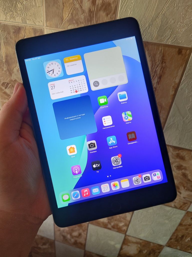 Apple iPad 5 Mini 256 GB LL/A  Space Gray ideal arzon narxda