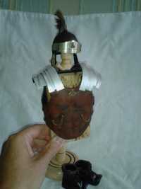 Miniatura armura lorica cu casca general roman macheta jucarie