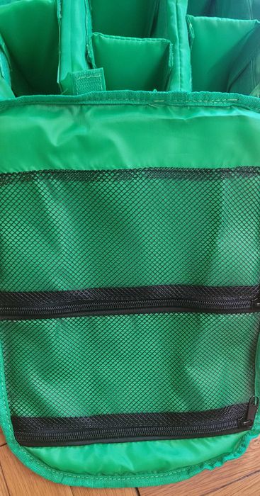 Раница с регулируеми разделители