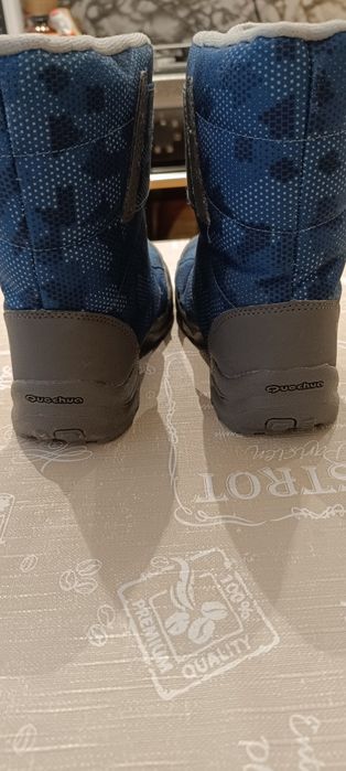 Cizme zăpadă fete Quechua Waterproof 34