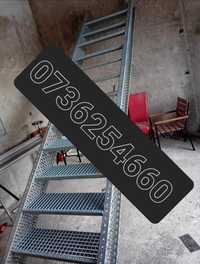 Facem scări zincate metalice la comanda de 698×639